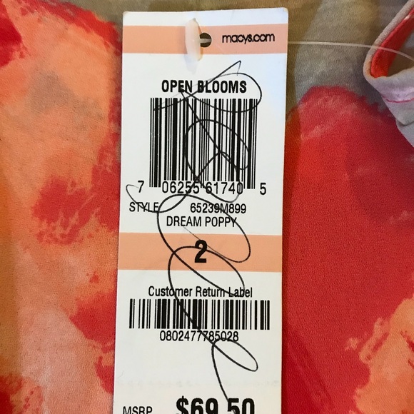 I N C International Concepts Multi-Colored Blouse - Picture 3 of 8